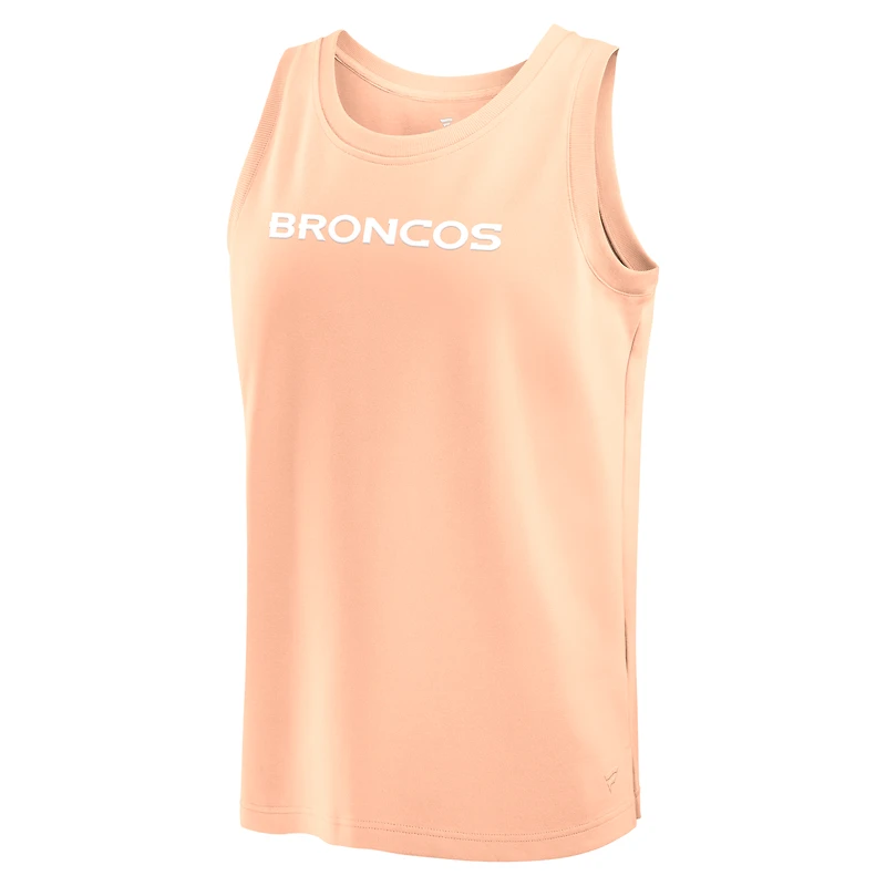 Débardeur Fanatics rose clair Denver Broncos Elements pour hommes