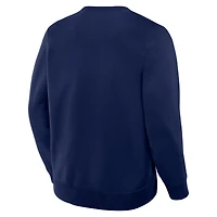 Sweat-shirt Fanatics bleu marine Denver Broncos Direct Handoff Legacy pour homme