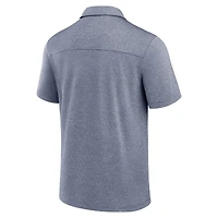 Polo technique Fanatics bleu marine pour homme des Denver Broncos