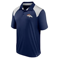 Men's Fanatics Navy Denver Broncos Primary Polo