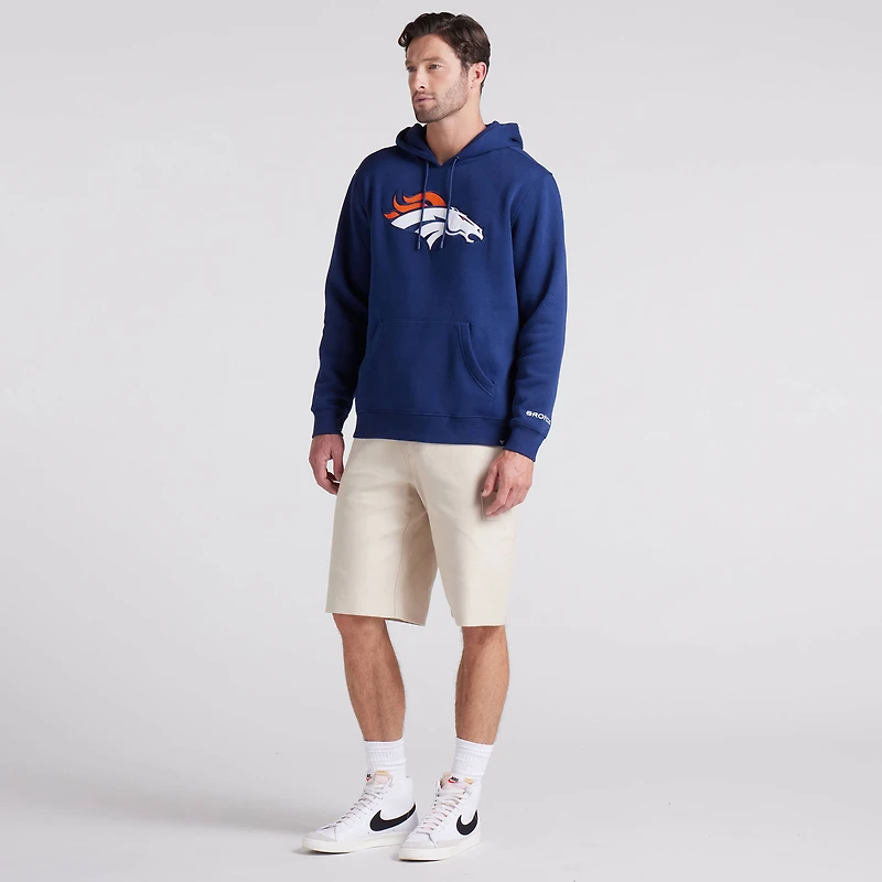 Sweat à capuche Fanatics bleu marine Denver Broncos Pylon Cam Legacy pour homme