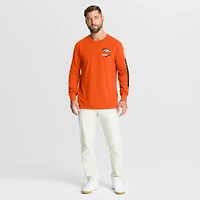 T-shirt à manches longues Fanatics orange Denver Broncos Clock Management Legacy pour homme