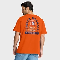 T-shirt orange Fanatics pour homme, Fluid Motion Legacy, Denver Broncos