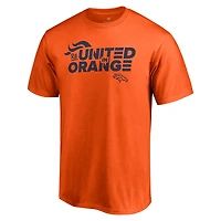T-shirt fanatiques orange Denver Broncos ReUnited pour hommes en