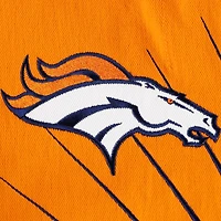 Men's G-III Sports by Carl Banks Orange Denver Broncos Extreme Redzone Full-Snap Varsity Jacket