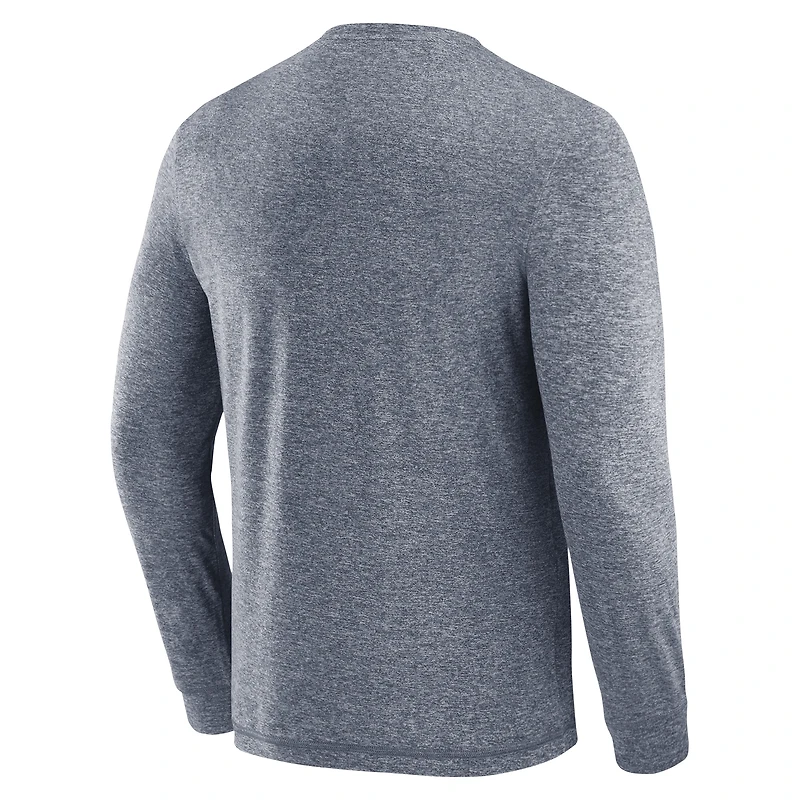Men's J. Palmer Navy Denver Broncos Four Down Long Sleeve T-Shirt