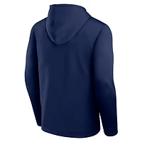 Sweat à capuche bleu marine avec logo athlétique pour homme des Broncos de Denver