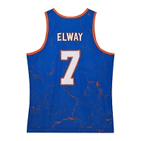 Débardeur Mitchell & Ness John Elway Royal Denver Broncos 1994 Player Burst pour hommes