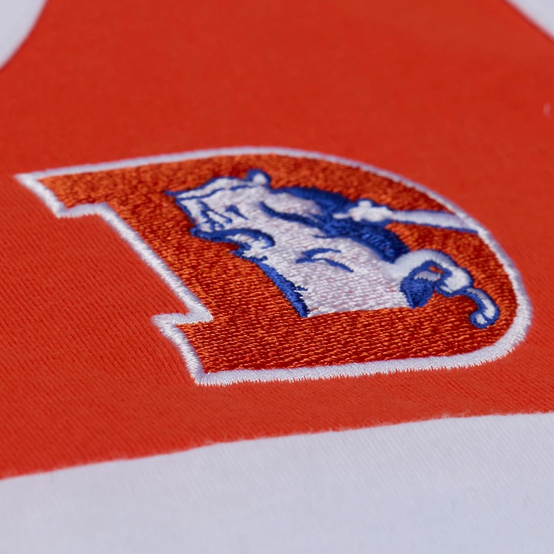 Men's Mitchell & Ness Royal/Orange Denver Broncos Head Coach Tank Top