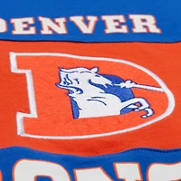 Débardeur rétro colorblock Mitchell & Ness Royal Denver Broncos pour homme