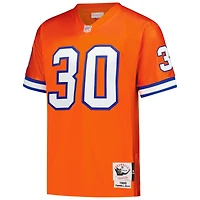 Maillot de joueur retraité authentique Mitchell & Ness Terrell Davis orange des Denver Broncos 1995 pour homme