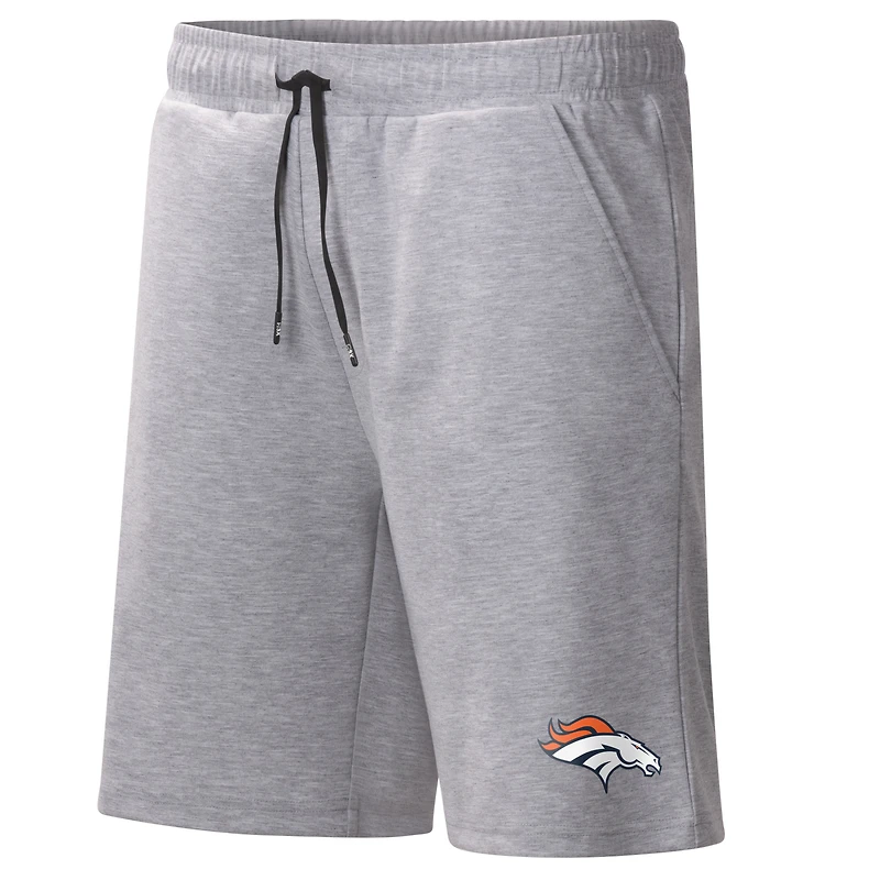 Men's MSX by Michael Strahan Heather Gray Denver Broncos Trainer Shorts