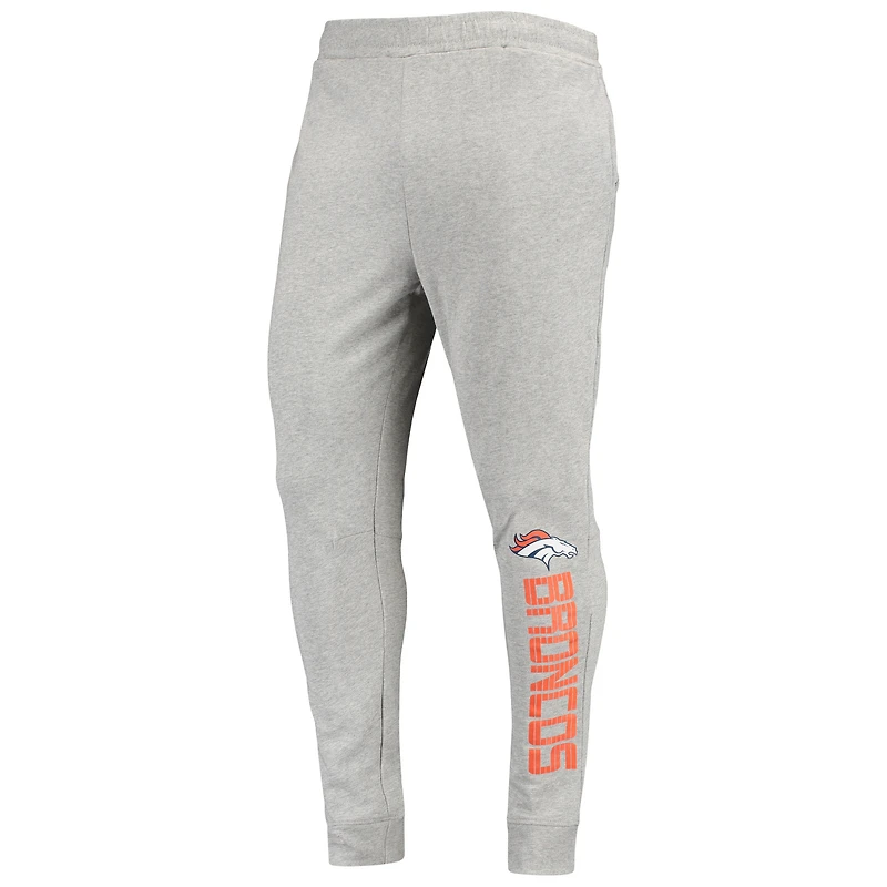 Men's MSX by Michael Strahan Heathered Gray Denver Broncos Jogger Pants