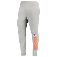 Men's MSX by Michael Strahan Heathered Gray Denver Broncos Jogger Pants