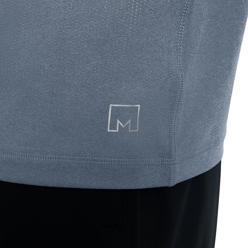Débardeur homme MSX by Michael Strahan bleu marine Denver Broncos Energy à col rond