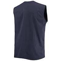 Débardeur bleu marine Denver Broncos Big & Tall Muscle pour hommes