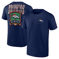 Men's  Navy Denver Broncos Full Range T-Shirt