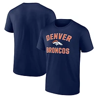 Men's  Navy Denver Broncos Victory Arch T-Shirt