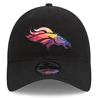 Casquette réglable New Era noire Denver Broncos 2023 NFL Crucial Catch 9TWENTY pour hommes