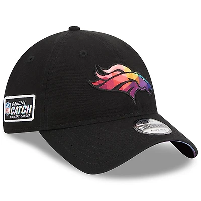 Men's New Era Black Denver Broncos 2023 NFL Crucial Catch 9TWENTY Adjustable Hat