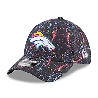 Casquette New Era noire Denver Broncos 2025 NFL Crucial Catch 39THIRTY Flex pour homme