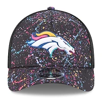 Casquette ajustable 9FORTY NFL Crucial Catch 2025 des Broncos de Denver de New Era pour homme, noire