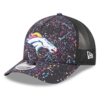 Casquette ajustable 9FORTY NFL Crucial Catch 2025 des Broncos de Denver de New Era pour homme, noire