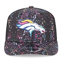 Casquette ajustable NFL Crucial Catch 9SEVENTY noire New Era des Broncos de Denver 2025 pour homme
