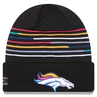 Bonnet à revers NFL Crucial Catch 2025 des Broncos de Denver de New Era pour homme, noir