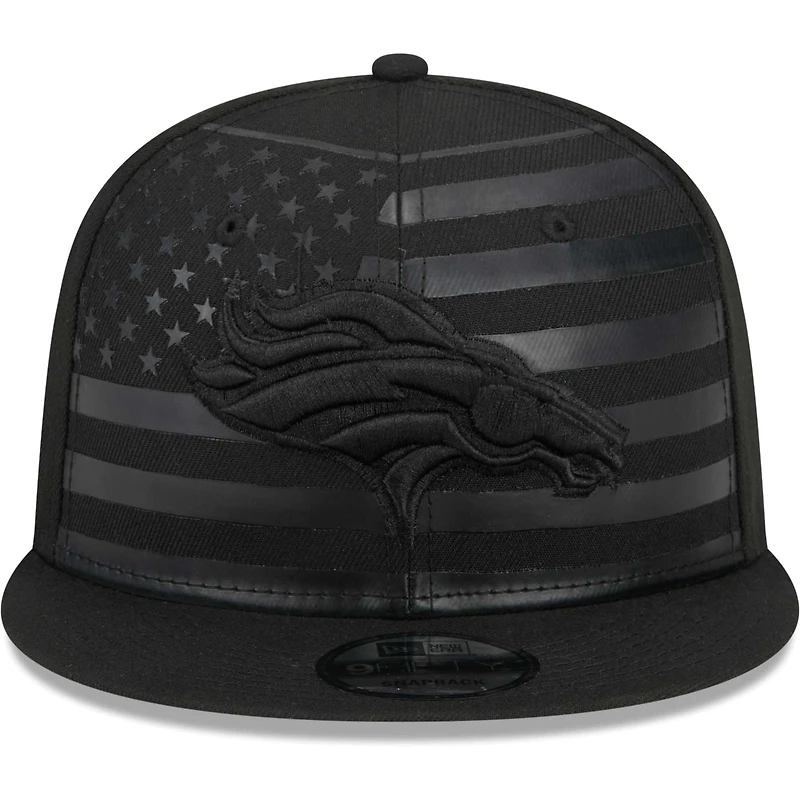 Men's New Era Black Denver Broncos Independent 9FIFTY Snapback Hat