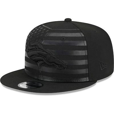 Casquette Snapback 9FIFTY Independent des Broncos de Denver New Era pour homme, noire
