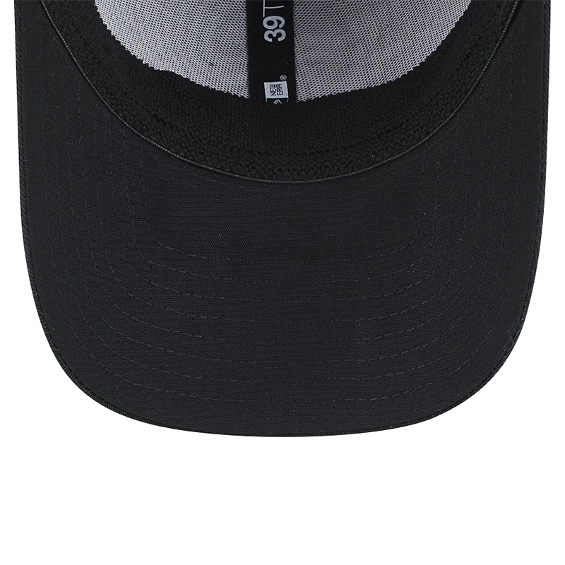Casquette Main Neo 39THIRTY Flex noire des Denver Broncos de New Era pour homme