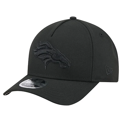 Casquette ajustable 9FORTY M-Crown A-Frame noire pour homme, collection Team Denver Broncos