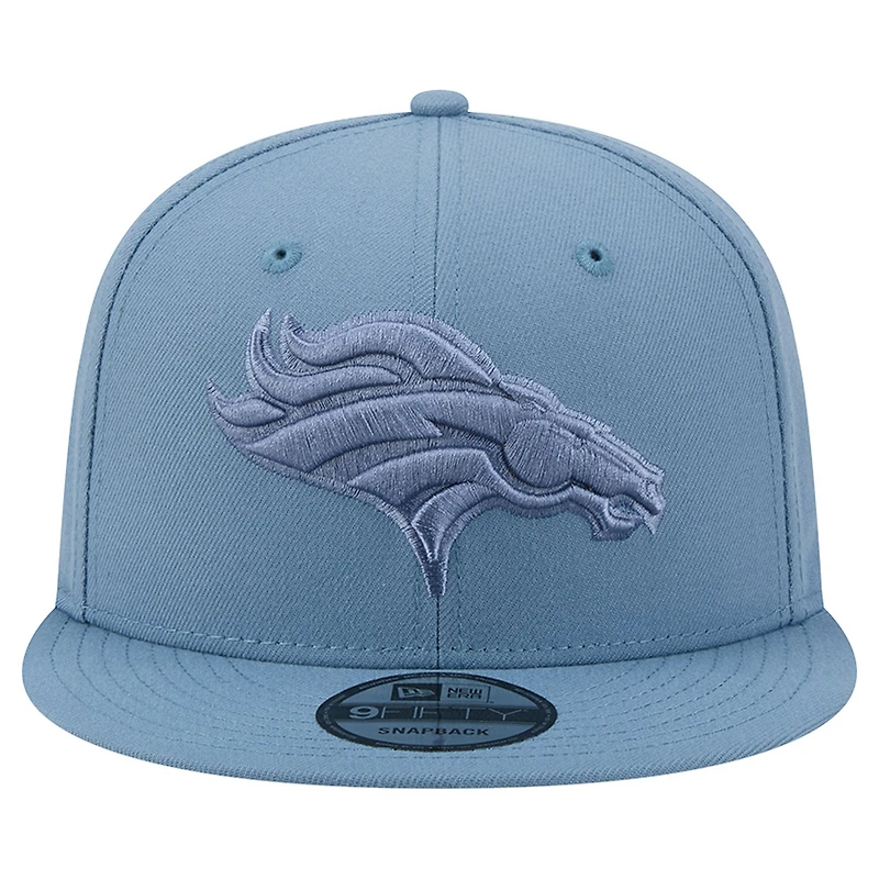 Casquette snapback New Era crème Denver Broncos 9FIFTY pour homme
