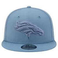 Casquette snapback New Era crème Denver Broncos 9FIFTY pour homme
