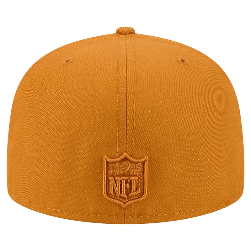 Casquette ajustée A-Frame 59FIFTY pour homme, coloris marron, des Denver Broncos de New Era