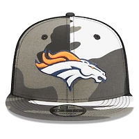 Casquette Snapback 9FIFTY Dark Trucker Denver Broncos New Era pour hommes