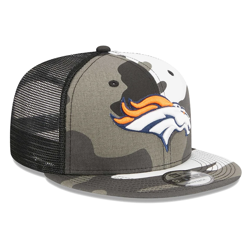 Casquette Snapback 9FIFTY Dark Trucker Denver Broncos New Era pour hommes