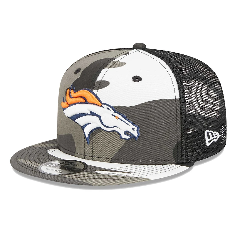 Casquette Snapback 9FIFTY Dark Trucker Denver Broncos New Era pour hommes