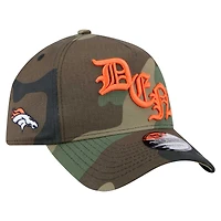 Casquette ajustable A-Frame 9FORTY Mystic Camo Denver Broncos New Era pour homme