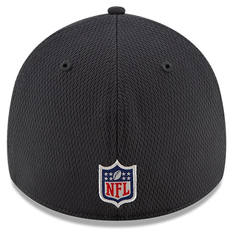 Casquette New Era Charcoal Denver Broncos 2021 NFL Crucial Catch pour homme - 39THIRTY Flex