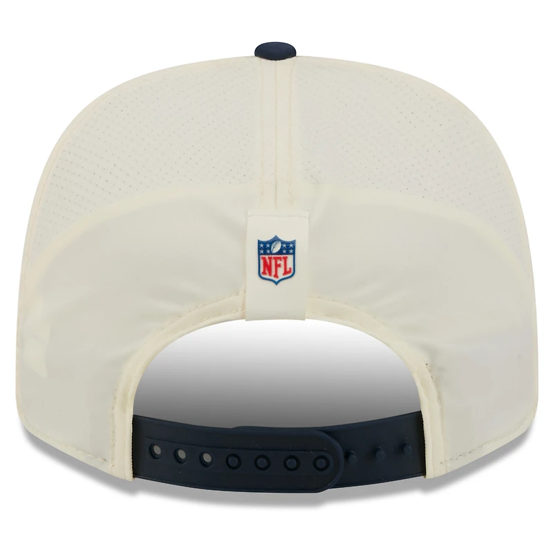 Men's New Era  Cream/Navy Denver Broncos 2026 NFL Training Camp 9SEVENTY Adjustable Hat