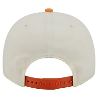 Men's New Era  Cream/Orange Denver Broncos Washed A-Frame 9FIFTY Snapback Hat