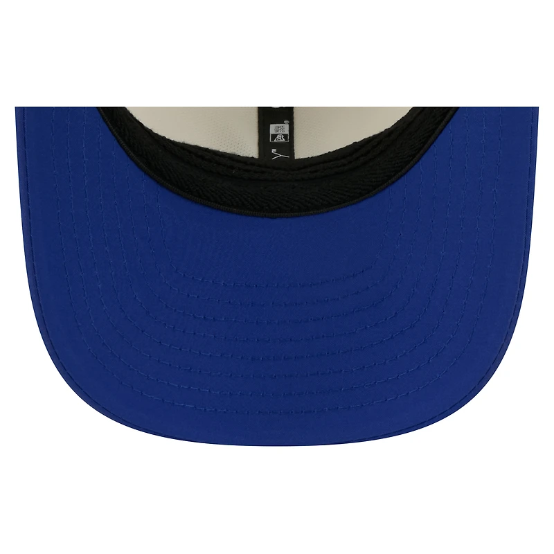 Men's New Era Cream/Royal Denver Broncos 2026 NFL Training Camp 9SEVENTY Adjustable Hat