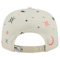 Men's New Era Cream Denver Broncos Celestial Golfer Adjustable Hat