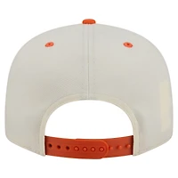 Casquette snapback New Era crème Denver Broncos oversize à slogan 9FIFTY pour homme