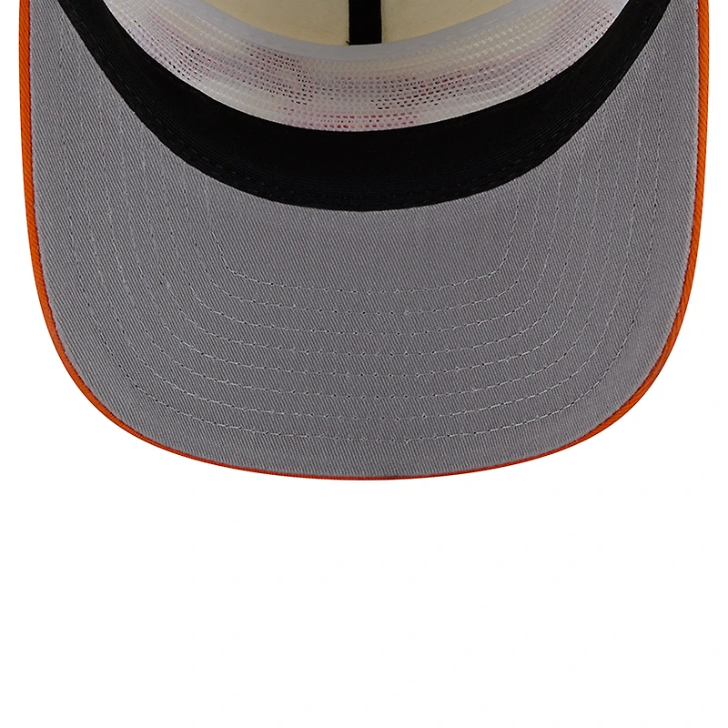 Men's New Era Cream Denver Broncos Script 19TWENTY Adjustable Hat