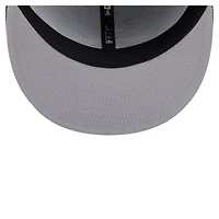 Casquette snapback New Era 9FIFTY pour homme, marron foncé, motif camouflage Denver Broncos Burnt Wood.