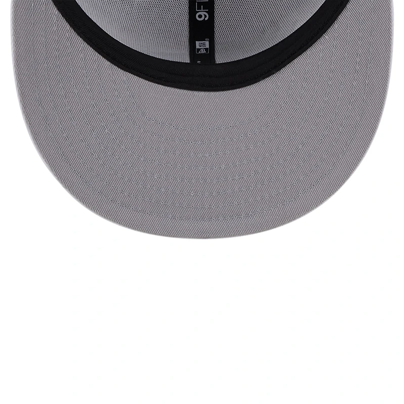 Casquette Snapback 9FIFTY Main Blanc sur Blanc Denver Broncos New Era pour homme