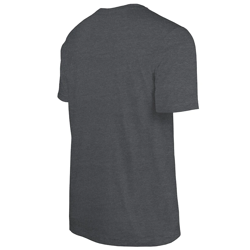 Men's New Era Heather Navy Denver Broncos 2024 NFL Training Camp T-Shirt
